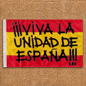 Bandera Viva la Unidad de España