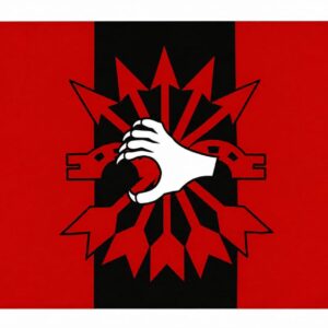 Bandera Garra Hispánica Yugo y Flechas