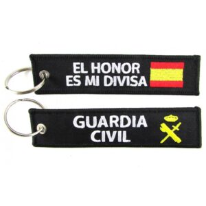 Llavero bordado Guardia Civil