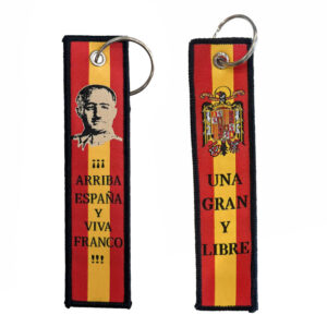 Llavero bordado Arriba España