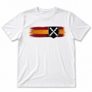 Camiseta Cruz de Borgoña (Blanca)