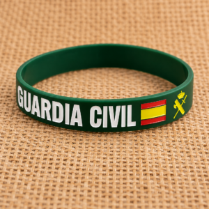 Pulsera Guardia Civil Verde con Bandera de España